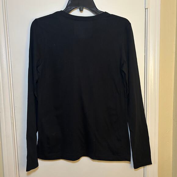 Detroit Lions Women's Victory Arch V-Neck Long Sleeve T-Shirt Small - Picture 3 of 3